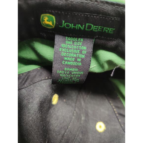 John Deere Green "This is How I Roll" Tractor Baler Cap Toddler Size - Picture 3 of 3